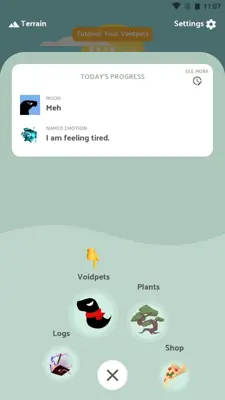 Voidpet Garden Mental Health android App screenshot 6